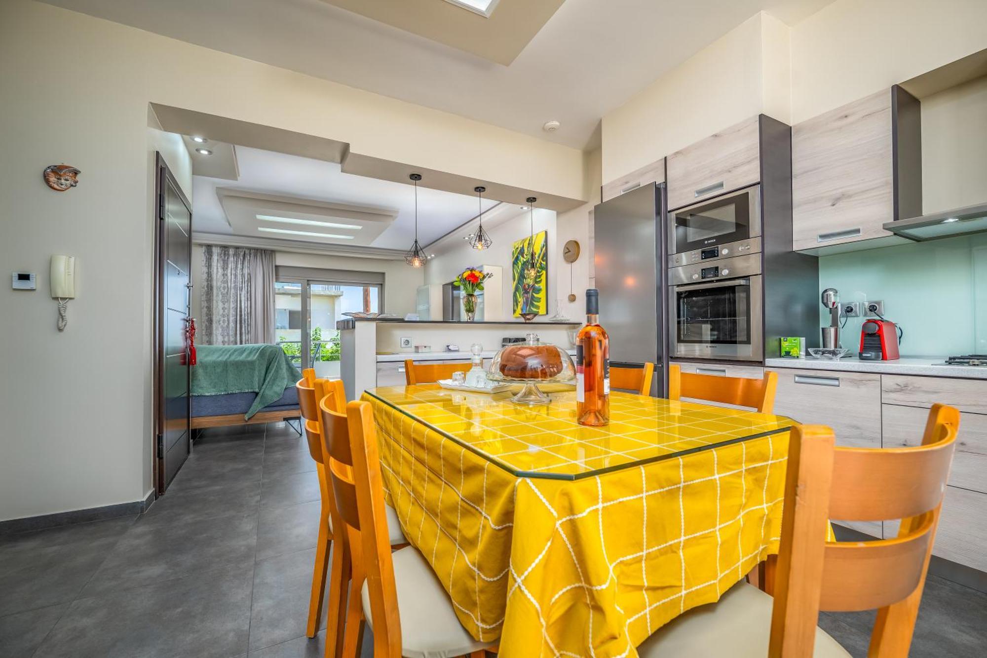 Aria Sea View, Chania Stalos Exterior photo