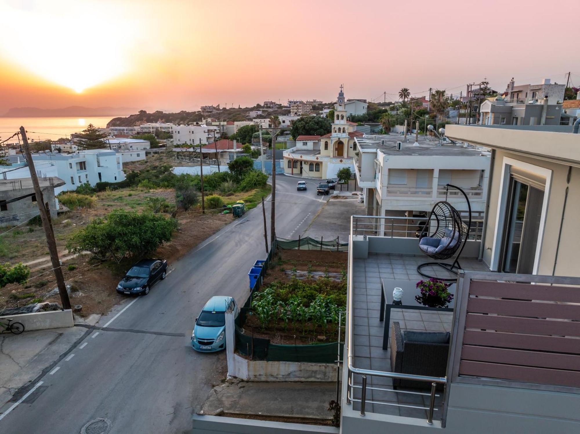 Aria Sea View, Chania Stalos Exterior photo