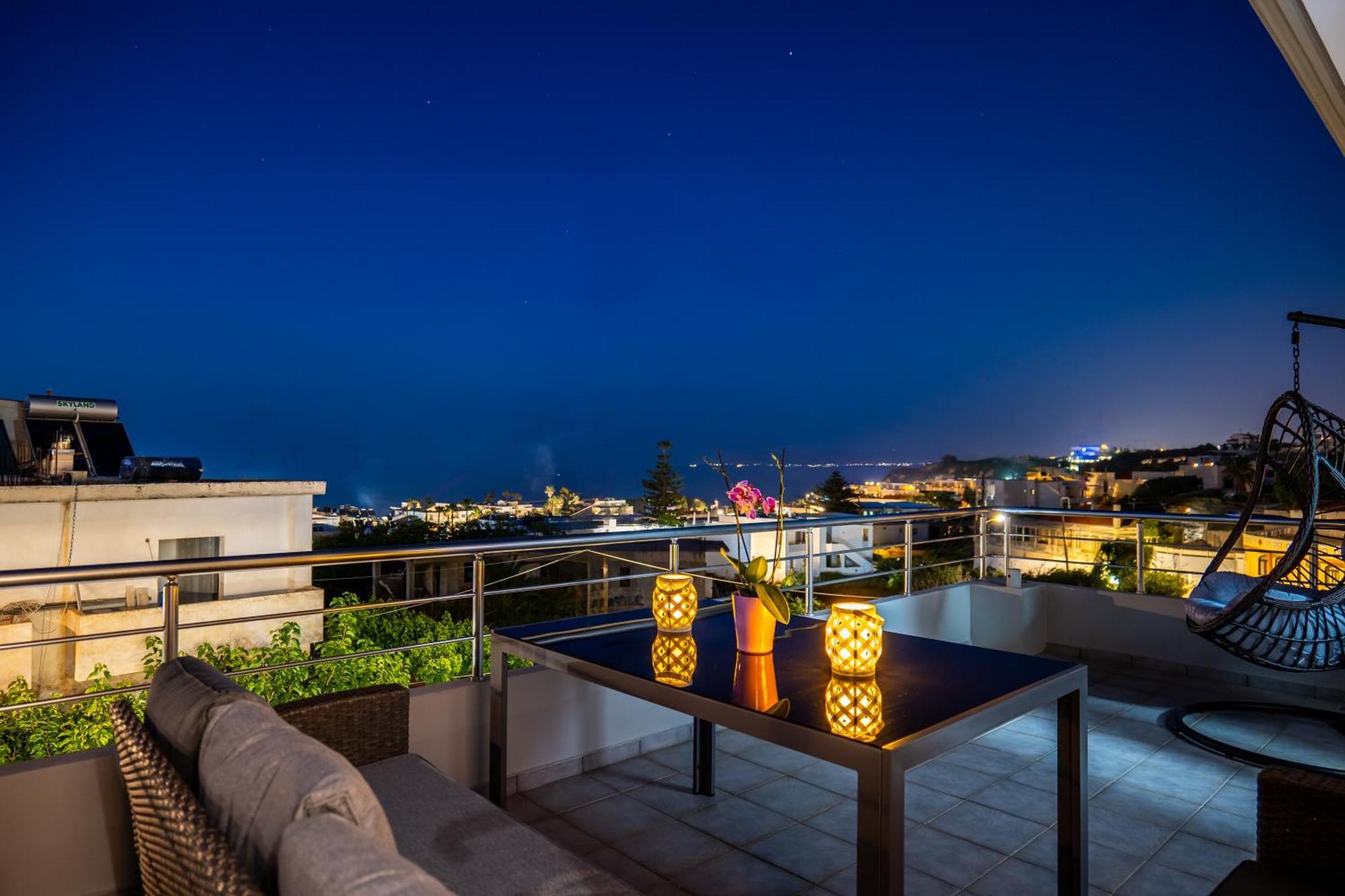 Aria Sea View, Chania Stalos Exterior photo