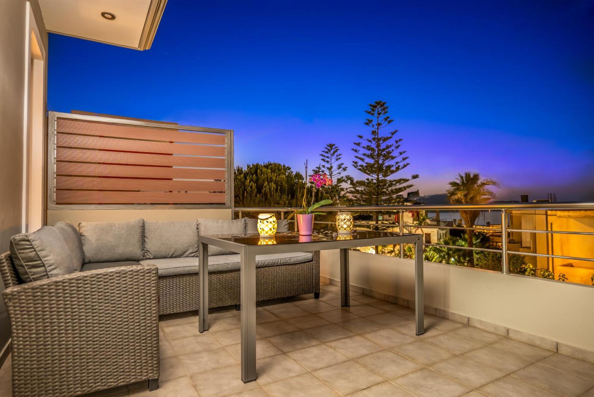 Aria Sea View, Chania Stalos Exterior photo